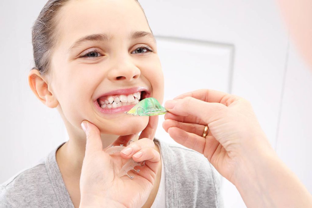 Tratamiento de ortodoncia en niños